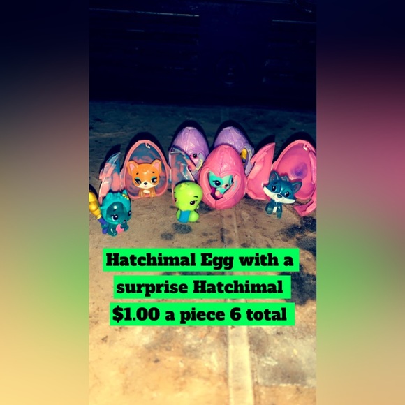 6 Mini Hatchimal Eggs with Surprise Hatchimal - Picture 1 of 4
